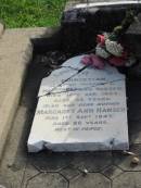 
Christian
(husband of) Margaret Ann HANSEN
10 Sep 1905
aged 55

Margaret Ann HANSEN
1 Sep 1947
aged 86

Albany Creek Cemetery, Pine Rivers

