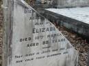
George EATON
15 Jan 1899
aged 64

wife
Elizabeth
18 Mar 1917
aged 88

Albany Creek Cemetery, Pine Rivers


