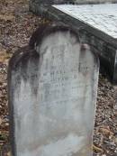 
Edith Harrington MOUNTFORD
11 Mar 1871
aged 2 years 3 months

Albany Creek Cemetery, Pine Rivers

