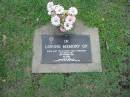 
Edna May WILKINSON - MacPHERSON
23 Nov 1994
aged 80

Albany Creek Cemetery, Pine Rivers

