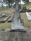
Carl Friedrich Ernest REHFELDT,
born 13 May 1839 Greifenberg Germany,
died 14 Sept 1911 Alberton;
Wilhelmine Christiane REHFELDT (nee BESTER),
born 3 Sept 1829 died 14 April 1917;
Alberton Cemetery, Gold Coast City
