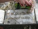 
F.W. DOEBLIEN,
aged 67 years;
M.W. DOEBLIEN,
aged 86 years;
Alberton Cemetery, Gold Coast City
