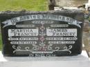
Martha FRANCEY,
mother,
died 24 May 1962 aged 78 years;
James FRANCEY,
father,
died 25 Sept 1963 aged 80 years;
Harry FRANCEY,
died 25 Sept 1993 aged 78 years;
Appletree Creek cemetery, Isis Shire
