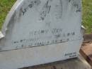 
Henry BEN,
accidentally killed 5 Dec 1908
aged 21 years 11 months;
Sarah Ann BEN,
died 5 June 1904 aged 42 years,
erected by husband T. BEN;
Appletree Creek cemetery, Isis Shire

