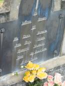 
Giuseppe MANGANO,
husband father,
died 28 July 1930 aged 31 years;
Appletree Creek cemetery, Isis Shire
