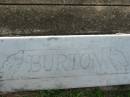 
Sarah BURTON,
mother,
1871 - 1958;
Alfred James BURTON,
father,
1866 - 1961;
Appletree Creek cemetery, Isis Shire
