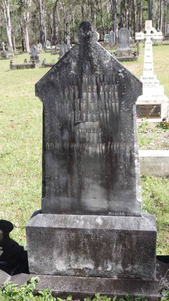 Jane LEE HONG  | d: 18 Dec 1922 aged 65  | erected by son T LEE HONG  |   | Atherton Pioneer Cemetery (Samuel Dansie Park)  |   |   | 