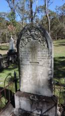 
Thomas Gowdie McFETRIDGE
b: 26 Feb 1894, Ballymena co Antrim, Ireland
d: 29 Sep 1922 aged 28
erected by brother, wife and son

Atherton Pioneer Cemetery (Samuel Dansie Park)


