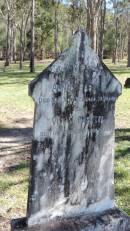 
Anna PASETTI
d: 30 Nov 1922 aged 39

Vivian PASETTI
d: 16 Sep 1915 aged 1 y

Atherton Pioneer Cemetery (Samuel Dansie Park)

