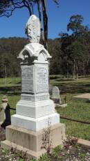 
James EMERSON
d: 22 May 1915 aged 61

Elizabeth TIMMINS
d: 26 Nov 1935 aged 81

Margret Jack EMERSON 
wife of D.V. EVANS
d: 10 Jul 1915 aged 37

David Vincent EVANS
d: 31 Jul 1916 aged 37

Jean EMERSON
wife of R.E. HULL
d: 18 Aug 1914 aged 19

Atherton Pioneer Cemetery (Samuel Dansie Park)



