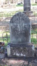 
Merriwee BAKER
d: 24 May 1913 aged 13

Atherton Pioneer Cemetery (Samuel Dansie Park)


