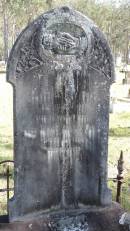 
Clarence Roy BOYD
d: 11 Apr 1925 aged 22y 9mo

Minnie Amelia FAZIO
d: 22 Jun 1954 aged 55

Atherton Pioneer Cemetery (Samuel Dansie Park)


