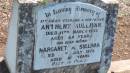 
Anthony SULLIVAN
d: 11 Mar 1937 aged 48

Margaret A SULLIVAN
d: 8 Jul 1973 aged 81

Aubigny Catholic Cemetery, Jondaryan


