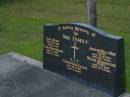 
NOE family;
Ena Ruby,
died 28-9-1912 aged 1 year;
Elsie May (Mason),
died 7-3-1983 aged 82 years;
Johann (Bill), father,
died 24-11-1924 aged 56 years;
Marie Magdalene, mother,
died 7-11-1955 aged 74 years;
Alfred Carl (Charlie),
died 20-5-1912 aged 4 years;
Barney View Uniting cemetery, Beaudesert Shire

