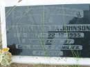 
Martha Matilda JOHNSON,
1-8-1907 - 22-12-1995,
remembered by Des, Barb, families;
Barney View Uniting cemetery, Beaudesert Shire

