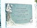 
Robert John LEWIS,
16-4-14 - 25-6-97;
Clara Helena LEWIS,
18-12-24 - 25-8-05;
Beerwah Cemetery, City of Caloundra

