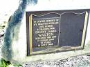 
Ernest James WALTON,
husband father grandfather,
died 17 Aug 2000 aged 82 years;
Beerwah Cemetery, City of Caloundra
