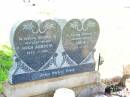 
Hugh ANDREW,
father,
1872 - 1941;
Mary Ann ANDREW,
mother,
1880 - 1941;
Bell cemetery, Wambo Shire
