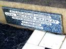 
Malcolm MCKINLAY,
husband father,
died 31 May 1949 aged 54 years;
Malcolm MCKINLAY,
son brother,
killed in action Balikpapan 1 July 1945
aged 22 years;
Bell cemetery, Wambo Shire
