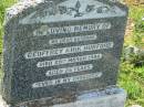 
Geoffrey Kirk HURFORD,
husband,
died 28 March 1944 aged 24 years;
Bell cemetery, Wambo Shire
