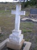 
Gottlieb DEUBLE,
born 23 March 1867,
died 18 Dec 1914;
Bergen Djuan cemetery, Crows Nest Shire
