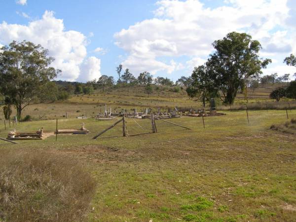 Bergen Djuan cemetery, Crows Nest Shire  | 