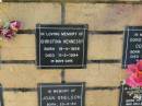 
Christina HENNESSY
B: 19 Apr 1898
D: 11 Mar 1994

Bethania (Lutheran) Bethania, Gold Coast
