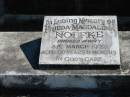 
Frieda Magdalena NOFFKE
31 Mar 1972
aged 60 years 6 months

Bethania (Lutheran) Bethania, Gold Coast
