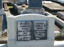 
Anna M TESCH
B: 31 Mar 1864
D:  3 Jan 1941

Carl C F TESCH
B: 7 Dec 1859
D: 2 Apr 1947

Bethania (Lutheran) Bethania, Gold Coast
