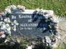 
Alexander HALL
B: 24 Nov 1960
D: 17 Dec 1989

Bethania (Lutheran) Bethania, Gold Coast
