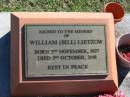 
William (Bill) LIETZOW
B: 2 Nov 1927
D: 3 Oct 2001

Bethania (Lutheran) Bethania, Gold Coast
