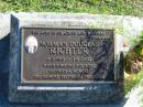 
Norman Douglas RICHTER
B: 4 May 1913
D: 1 Jun 2002

Bethania (Lutheran) Bethania, Gold Coast
