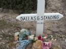 
Dallas G STANDING
B: 1914
D: 2003

Bethel Lutheran Cemetery, Logan Reserve (Logan City)

