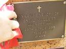 
Sybil MALLETT,
died 29 March 1998 aged 75 years;
Bribie Island Memorial Gardens, Caboolture Shire
