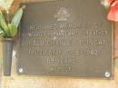 
Donald Charles DUNCAN,
husband father,
died 5-9-1992 aged 69 years;
Bribie Island Memorial Gardens, Caboolture Shire
