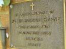 
Keith Hobson BYRNE,
died 10 Dec 1992 aged 65 years;
Bribie Island Memorial Gardens, Caboolture Shire
