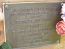 
Robert Anthony WRIGHT,
husband father son,
died suddenly 9 Feb 1993 aged 47 years;
Bribie Island Memorial Gardens, Caboolture Shire
