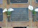 
Sudney Hugh CROMBIE,
husband father grandfather,
died 3 Aug 1986 aged 73 years;
Bribie Island Memorial Gardens, Caboolture Shire
