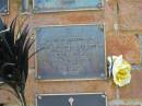 
John Francis TREMBLE,
died 14 June 1992 aged 63 years;
Bribie Island Memorial Gardens, Caboolture Shire

