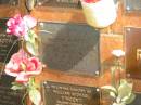 
Isabel Mary LEVER,
died 11 March 1994 aged 70 years;
Bribie Island Memorial Gardens, Caboolture Shire
