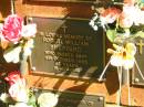 
Robert William SHEPPARD,
died 6 Oct 1995 aged 63 years;
Bribie Island Memorial Gardens, Caboolture Shire
