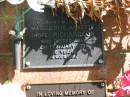 
Marguerite Annette (Hope) RICHARDSON,
died 2 Feb 1991 aged 76 years;
Bribie Island Memorial Gardens, Caboolture Shire
