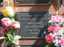 
Barry Robert HARVEY,
died 4 Aug 1991 aged 48 years;
Bribie Island Memorial Gardens, Caboolture Shire
