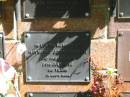 
Raymond John PAREKR,
died 29 July 1992 aged 65 years;
Bribie Island Memorial Gardens, Caboolture Shire
