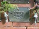 
Edward John MCBOW,
died 12 Nov 1993 aged 80 years;
Bribie Island Memorial Gardens, Caboolture Shire

