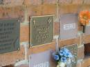 
Ronald Leslie MEGSON,
died 16 Sept 1992 aged 73 years;
Bribie Island Memorial Gardens, Caboolture Shire
