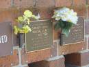 
Sidney John MCCALLUM,
died 27 Aug 2003 aged 87 years;
Bribie Island Memorial Gardens, Caboolture Shire
