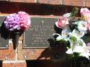 
Florence (Flo) Joyce OSBORNE,
died 5 Feb 2000 aged 80 years;
Bribie Island Memorial Gardens, Caboolture Shire
