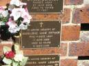 
Madeleine Anne PITTOCK,
died 17 June 2005 aged 52 years;
Bribie Island Memorial Gardens, Caboolture Shire
