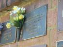 
John DUNLOP,
husband father,
died 22 Feb 1992 aged 70 years;
Bribie Island Memorial Gardens, Caboolture Shire
